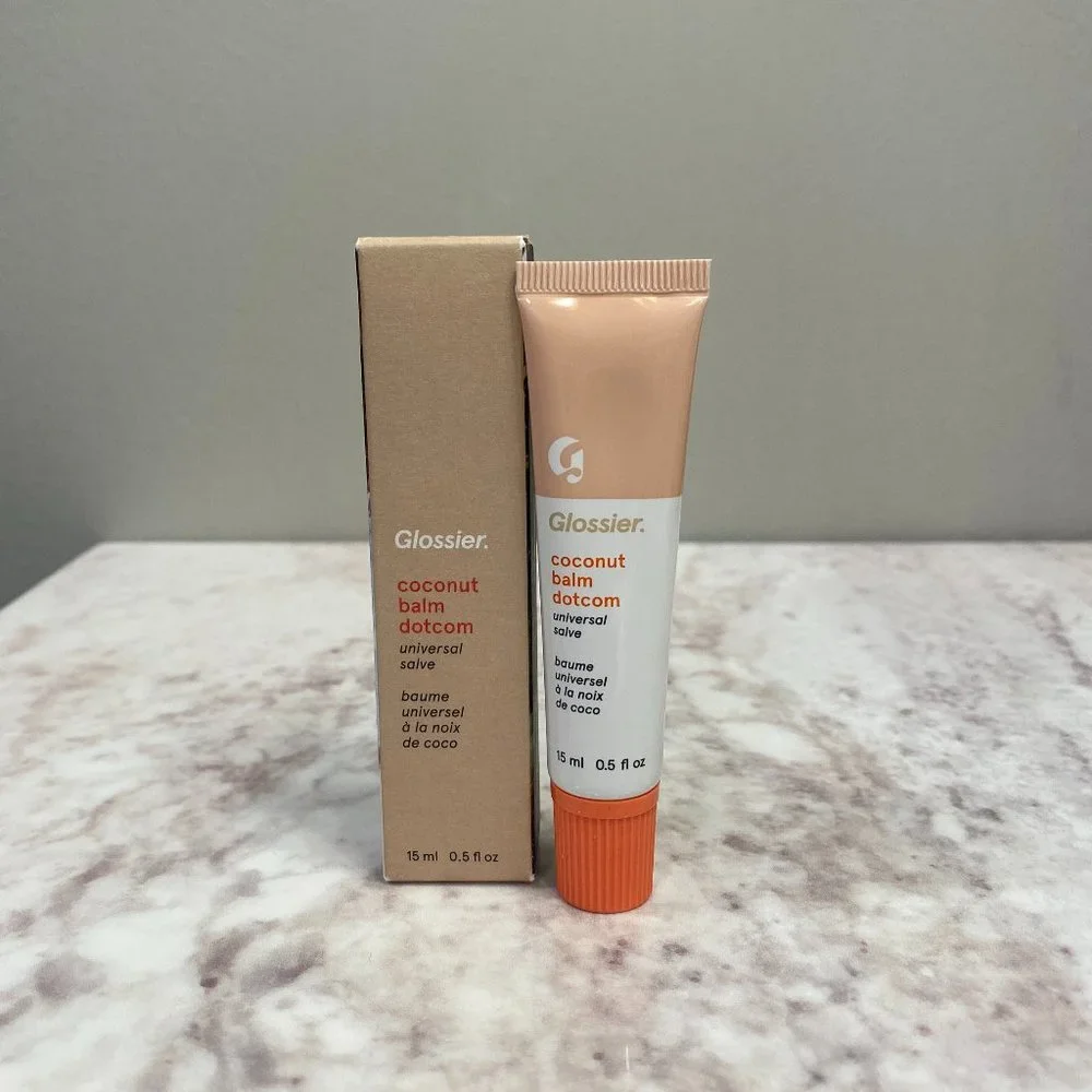 Glossier Coconut Balm Dot Com Universal Salve Pink Lip Balm Gloss Vegan